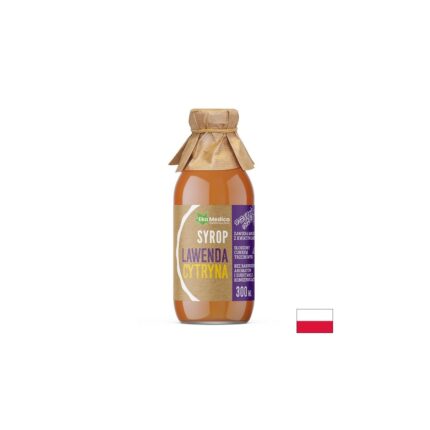 Сироп от лавандула с ацерола и натурален витамин С / Syrop Lawenda Cytryna Ekamedica - 300 ml