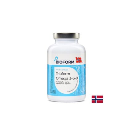 Омега 3-6-9 oт рибено масло норвежко тюленово масло и масло от вечерна иглика Bioform - 120 софтгел капсули