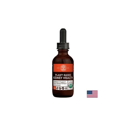 Билкова смес за здрави бъбреци / Plant-Based Kidney Health Cleanse & Support Raw Herbal Extract Global Healing - 59.2 ml