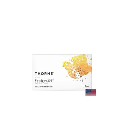 Пробиотик FloraSport 20B® рд. активни пробиотици с удължено освобождаване 20 мл Thorne - 30 капсули