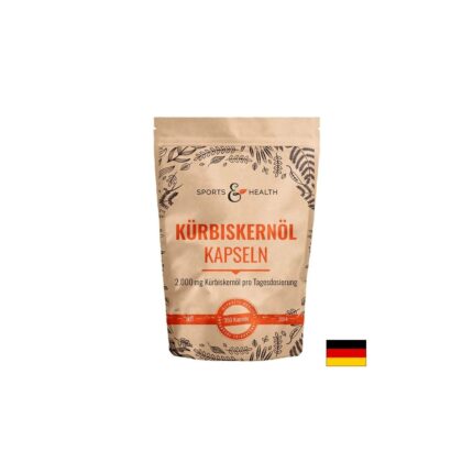 Масло от тиквени семки / Kürbiskernöl Kapseln 500 mg Sports & Health Solutions - 350 капсули