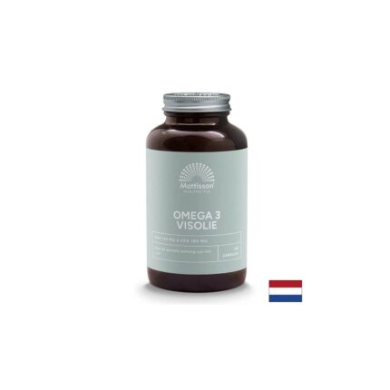 Рибено масло / Omega 3 Visolie 1000 mg ЕPA 180 mg / DHA 120 mg Mattisson Healthstyle - 120 капсули