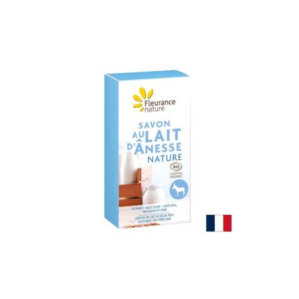 Сапун с магарешко мляко БИО / Donkey Milk Soap Nature BIO Fleurance Nature - 100 g
