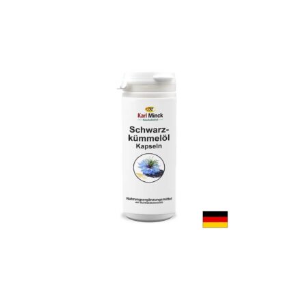 Масло от черен кимион / Schwarzkümmelöl 500 mg Karl Minck - 100 меки капсули