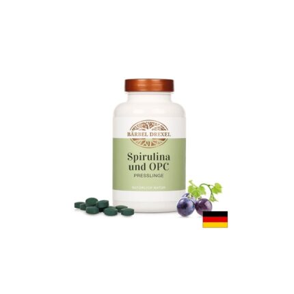 Спирулина и олигомерни проантоцианидини / Spirulina und OPC Bärbel Drexel - 360 таблетки
