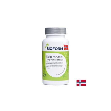 Щитовидна жлеза - Келп кафяви водорасли 600 mg Bioform - 90 капсули