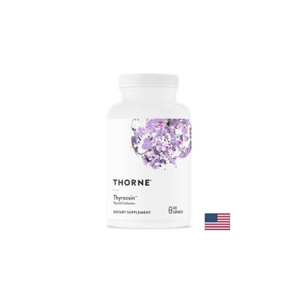 Л-тирозин, ашваганда и йод / Thyrocsin™ Thorne - 120 капсули