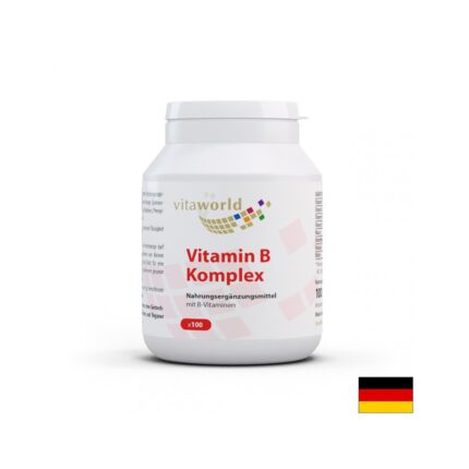 Витамин B Комплекс / Vitamin B Komplex Vita World - 100 капсули
