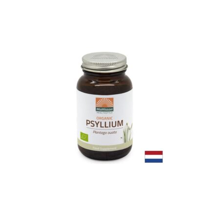 Псилиум Хуск / Organic Psyllium 750 mg Mattisson Healthstyle - 90 капсули
