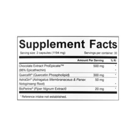 Epi-Bol  | Epicatechin & Quercetin Dedicated Nutrition - 60 капсули съдържание 1 - MagHerbs.com