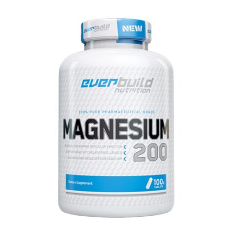 Магнезий Цитрат / Magnesium Citrate 200 mg EVERBUILD - 100 таблетки