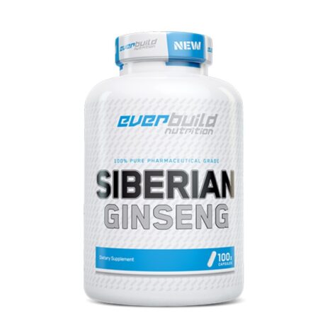 Сибирски женшен / Siberian Ginseng 500 mg EVERBUILD - 100 капсули