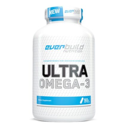 Ultra Omega-3 Fish Oil EVERBUILD - 90 гел капсули