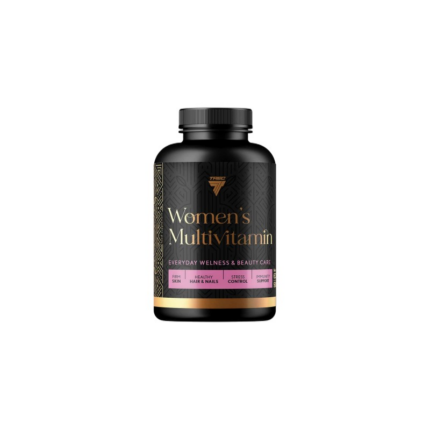 Мултивитамини за жени / Women's Multivitamin with Fish Collagen Peptides, Hyaluronic Acid, CoQ10, L-Carnitine, CLA & Green Tea Trec Nutrition - 90 капсули, 45 Дози