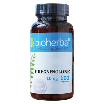 Прегненолон / Pregnenolone 10 mg Bioherba - 100 капсули