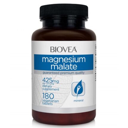Магнезий малат / Magnesium Malate 425 mg BIOVEA - 180 таблетки
