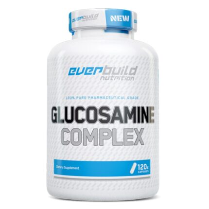 Глюкозамин хондроитин и Метилсулфонилметан / Glucosamine Chondroitin & MSM Complex EVERBUILD - 120 капсули