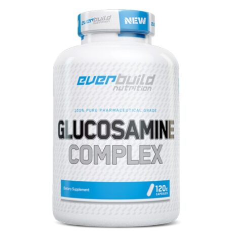 Глюкозамин хондроитин и Метилсулфонилметан / Glucosamine Chondroitin & MSM Complex EVERBUILD - 120 капсули