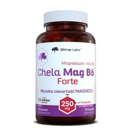 Магнезий / Chela Mag B6 Forte OLIMP - 90 капсули