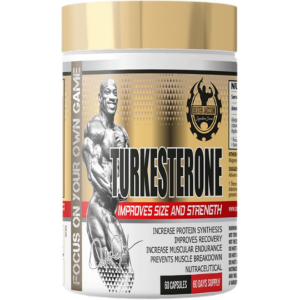 Туркестерон / Turkesterone 500 mg Gold Series Dexter Jackson Signature Series - 60 капсули
