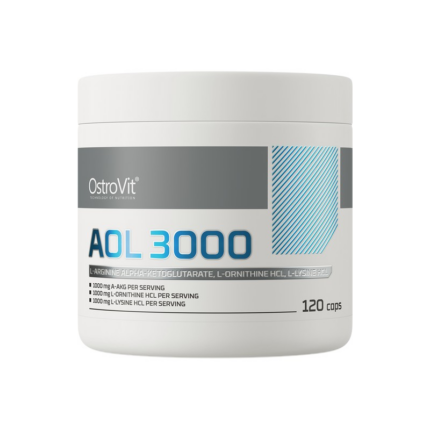 Аргинин Орнитин Лизин / AOL 3000 mg - Arginine Ornithine Lysine OstroVit - 120 капсули