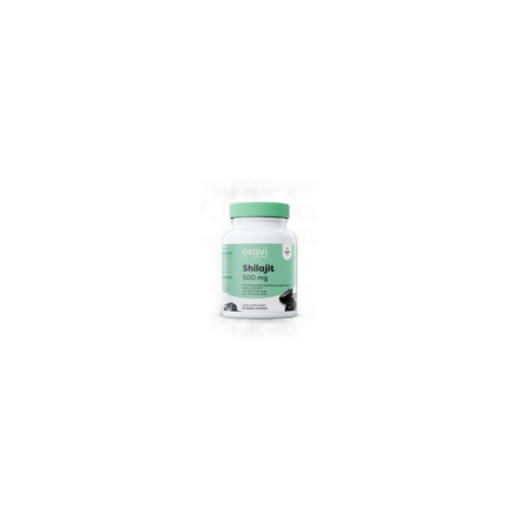 Shilajit 500 mg - 60:1 Екстракт с 60+% фулвиеви киселини Osavi - 60 капсули