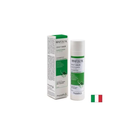 Шампоан за мазна коса с цинк PCA и ментол / RINFOLTIL Oily Hair Purifying Shampoo Pharmalife Research - 250 ml