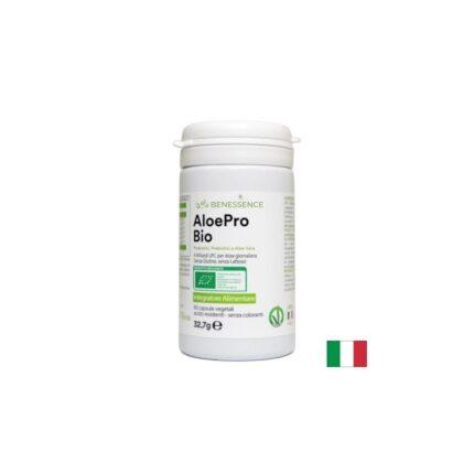 Aloe Pro Алое вера + пробиотици и пребиотици – за добро храносмилане баланс и имунна защита 60 капсули Benessence