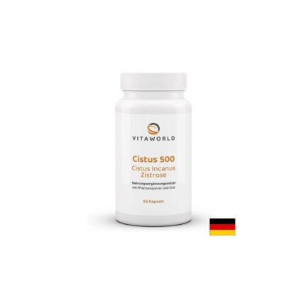 Цистус 60 капсули / Cistus 500 mg Vita World