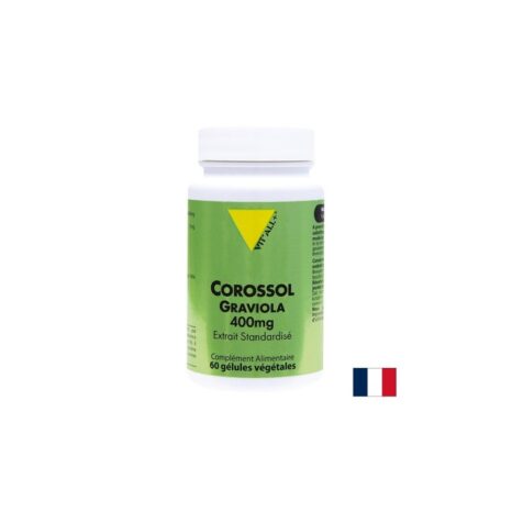 Имунна и нервна система - Гравиола + Витамин В6 60 капсули 400 mg Vit'all Plus