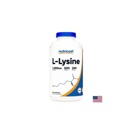 Херпес симплекс имунно здраве - Л-Лизин 500 капсули 500 mg Nutricost