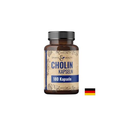 Холин Памет и когнитивна функция 180 капсули 250 mg Sports & Health Solutions