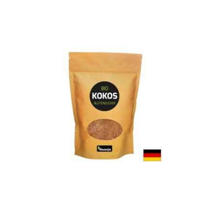 Кокосова захар – Натурален подсладител от кокосови цветове 250 g Hanoju