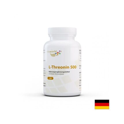 Л-Треонин 120 капсули / L-Threonin 500 mg Vita World