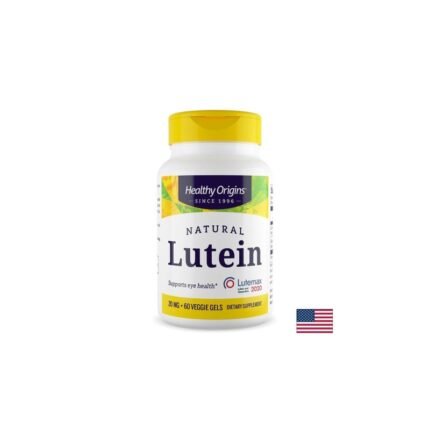 Лутеин Подкрепа за зрението и ретината 60 капсули 20 mg Healthy Origins