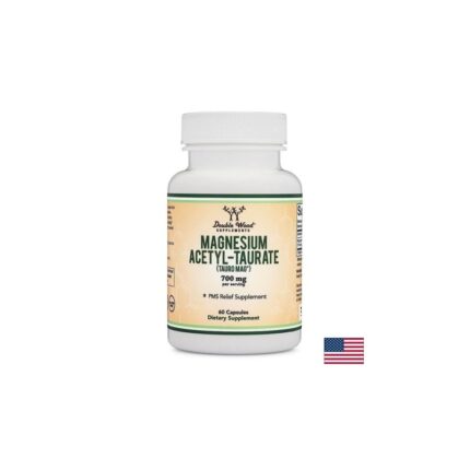 Магнезий ацетил таурат 60 капсули / Magnesium Acetyl-taurate TAURO-MAG® Double Wood