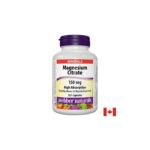Магнезий цитрат с висока абсорбация 120 капсули 150 mg Webber Naturals