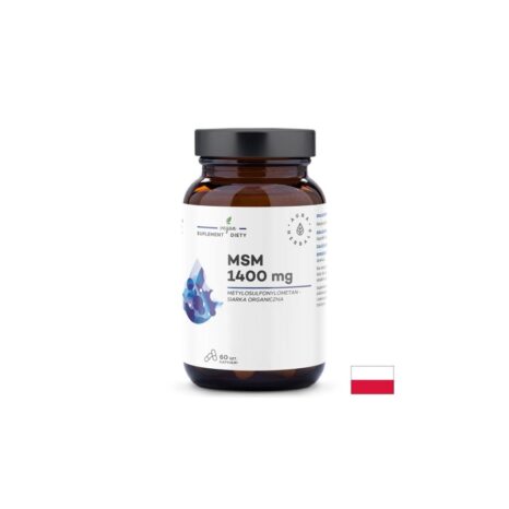 МСМ Метилсулфонилметан Здрави и подвижни стави 60 капсули 700 mg Aura Herbals