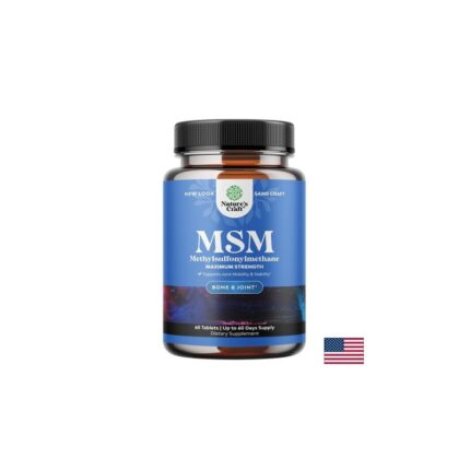 MSM – При болки и скованост в ставите 60 таблетки 1000 mg Nature's craft