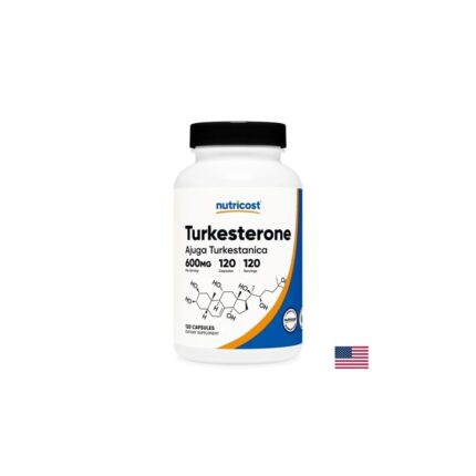 Мускулна маса и издръжливост - Туркестерон 120 капсули 60 mg Nutricost