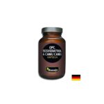 OPC + Ресвератрол 200 mg + Каму каму 400 mg Антиоксидантна защита и анти-ейдж подкрепа 60 капсули 120 mg Hanoju