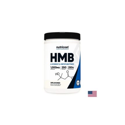 При активен спорт - HMB Бета-хидрокси Бета-метил бутират прах 250 g Nutricost