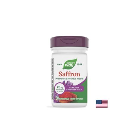 Шафран Affron При тревожност и понижено настроение 60 веган капсули 28 mg Nature’s Way