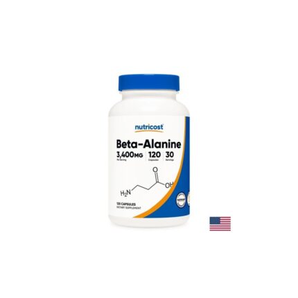 Сила и издръжливост - Бета Аланин 120 капсули 850 mg Nutricost