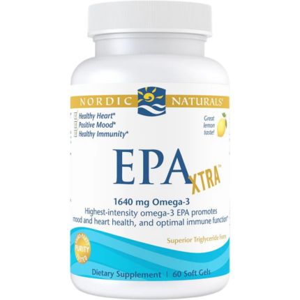 EPA Xtra 1640 mg Nordic Naturals 60 Гел капсули