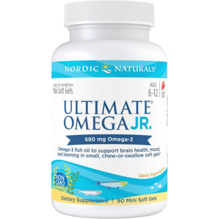 Ultimate Omega Junior 680 mg Nordic Naturals 90 Гел капсули