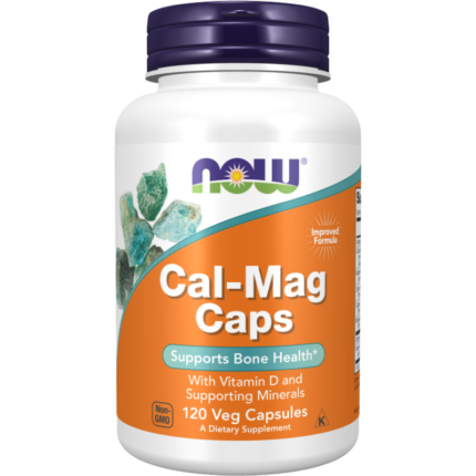 Cal-Mag Caps NOW Foods 120 капсули
