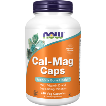 Cal-Mag Caps NOW Foods 240 капсули