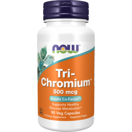 Tri-Chromium 500 mcg + Cinnamon NOW Foods 90 капсули