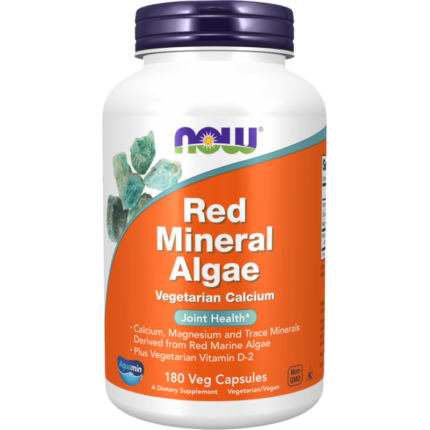 Red Mineral Algae NOW Foods 180 капсули